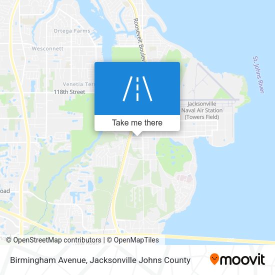 Birmingham Avenue map