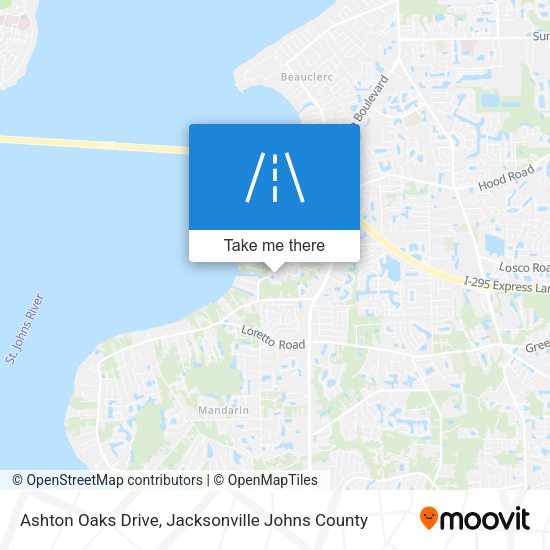 Mapa de Ashton Oaks Drive