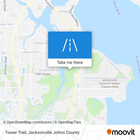 Tower Trail map