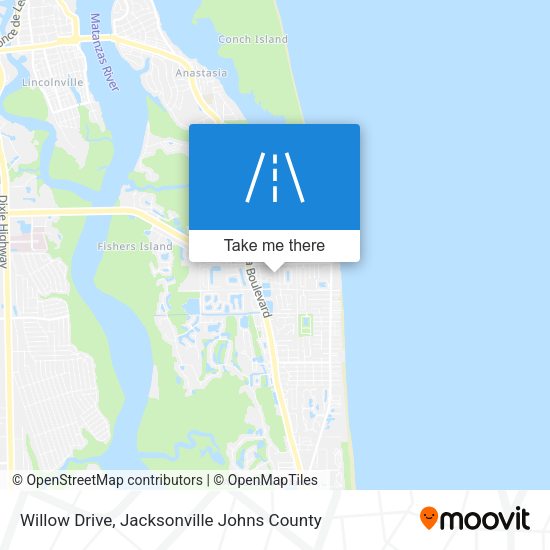 Mapa de Willow Drive