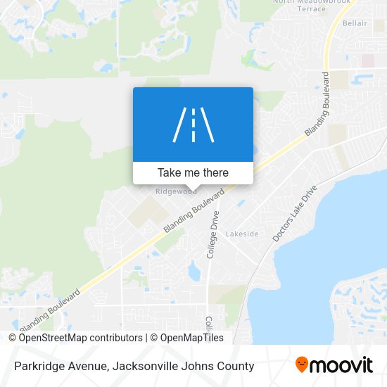 Mapa de Parkridge Avenue