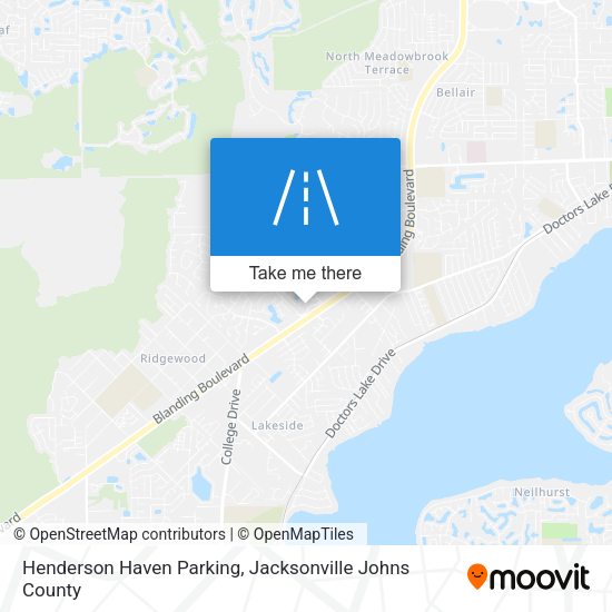 Mapa de Henderson Haven Parking