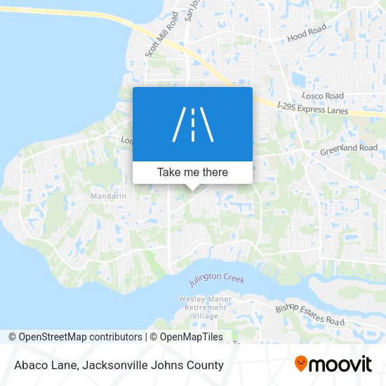 Abaco Lane map