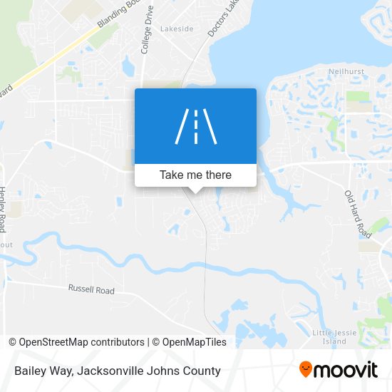Bailey Way map