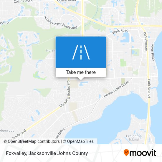 Foxvalley map