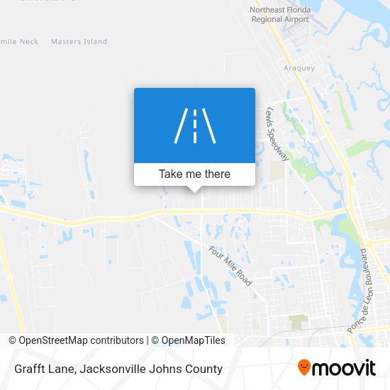 Grafft Lane map