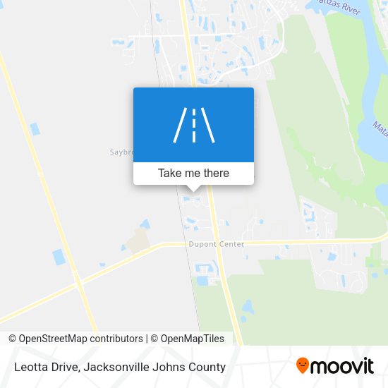 Leotta Drive map