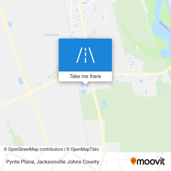 Pyrite Place map