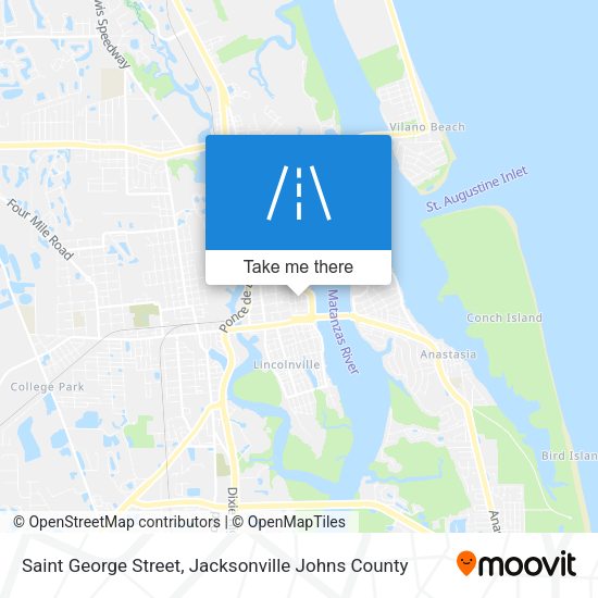Saint George Street map