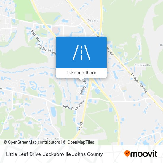 Mapa de Little Leaf Drive