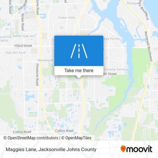 Mapa de Maggies Lane