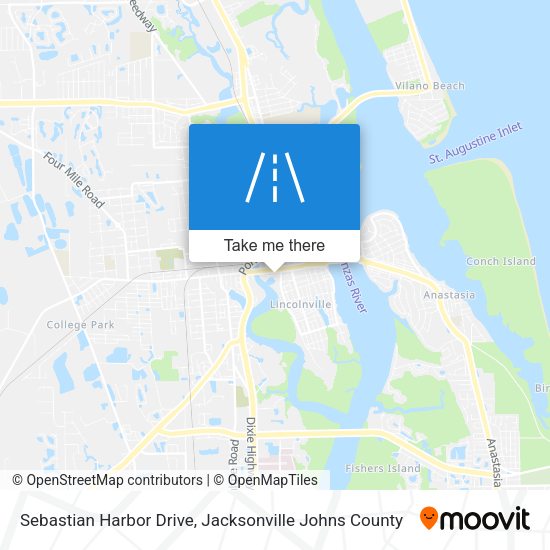 Sebastian Harbor Drive map