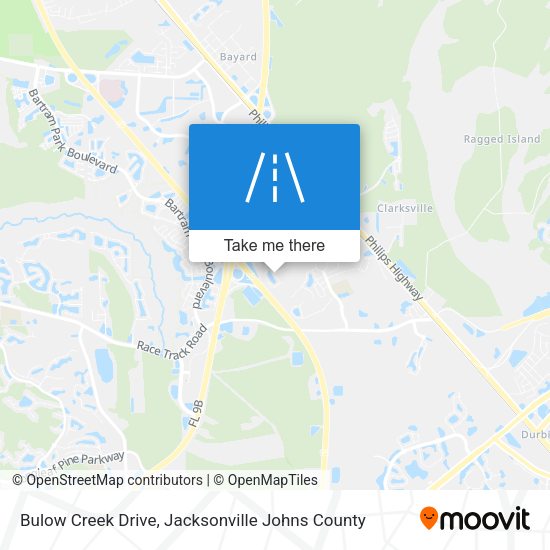 Bulow Creek Drive map