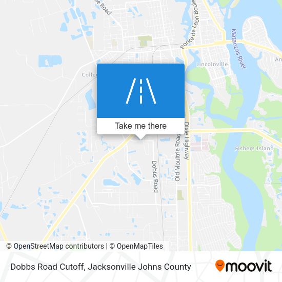 Mapa de Dobbs Road Cutoff