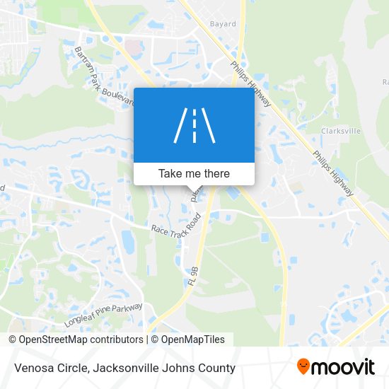 Venosa Circle map