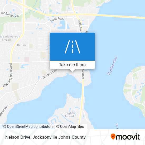 Nelson Drive map
