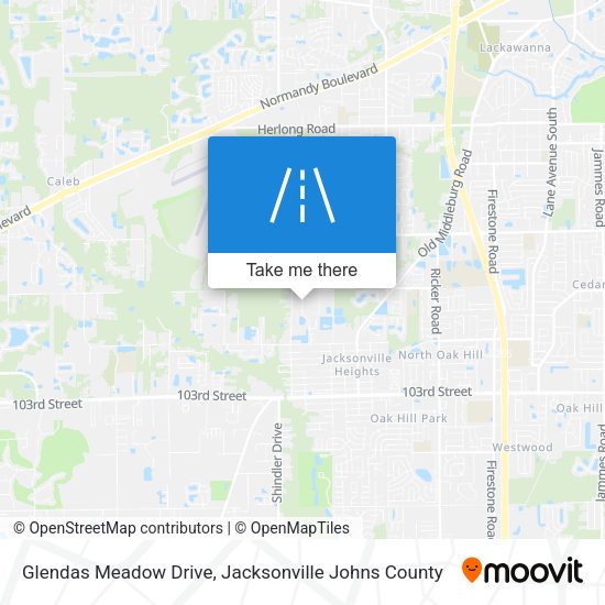 Mapa de Glendas Meadow Drive