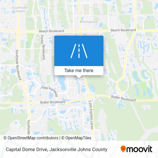 Capital Dome Drive map
