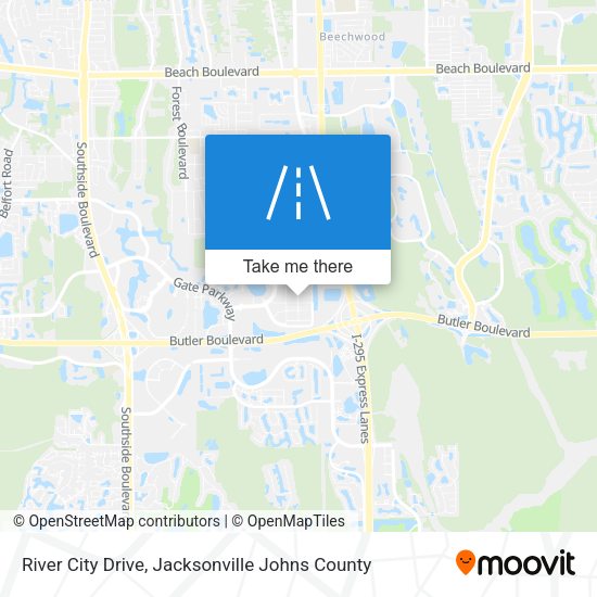 Mapa de River City Drive