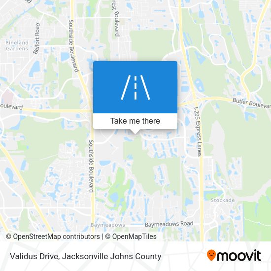 Mapa de Validus Drive