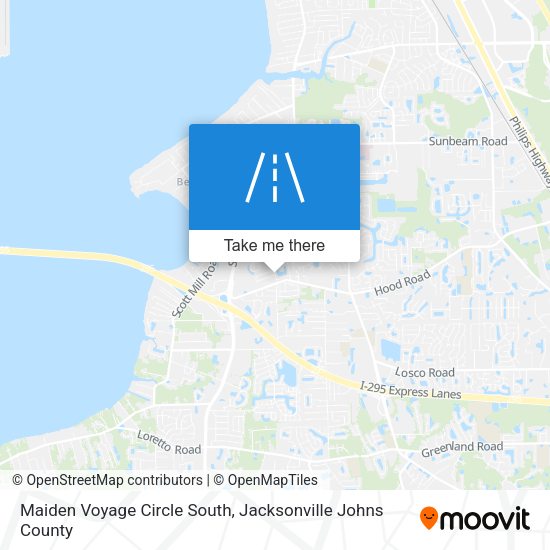 Mapa de Maiden Voyage Circle South