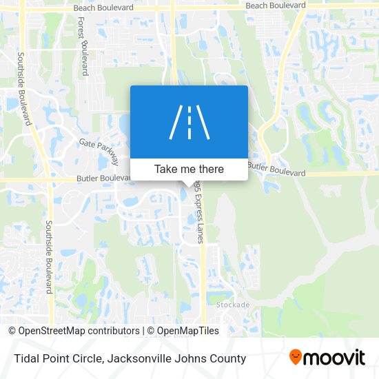 Tidal Point Circle map