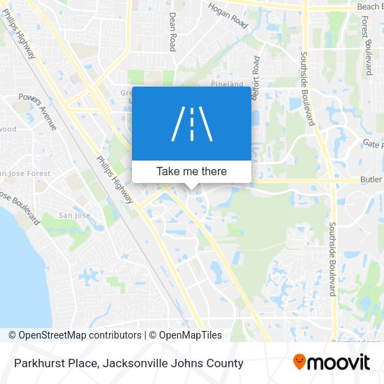 Parkhurst Place map