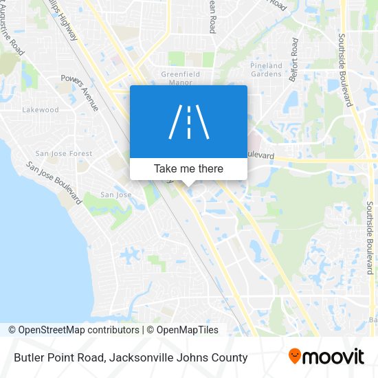 Mapa de Butler Point Road