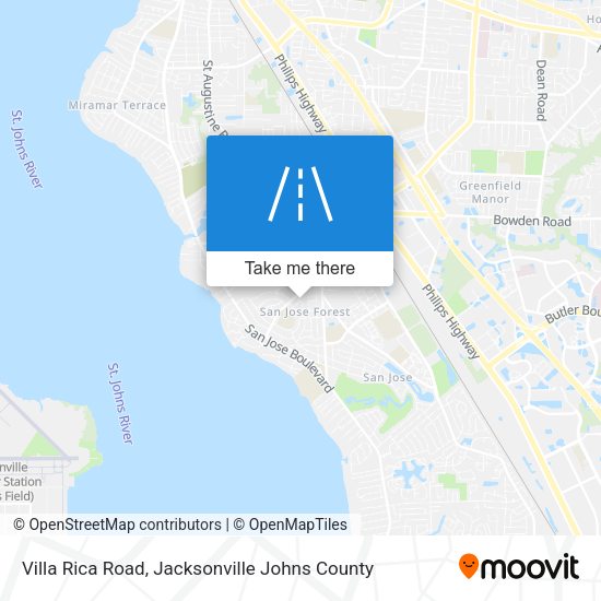Villa Rica Road map