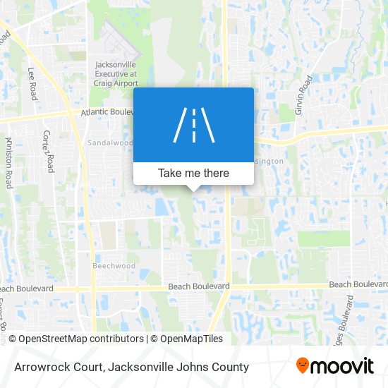 Arrowrock Court map