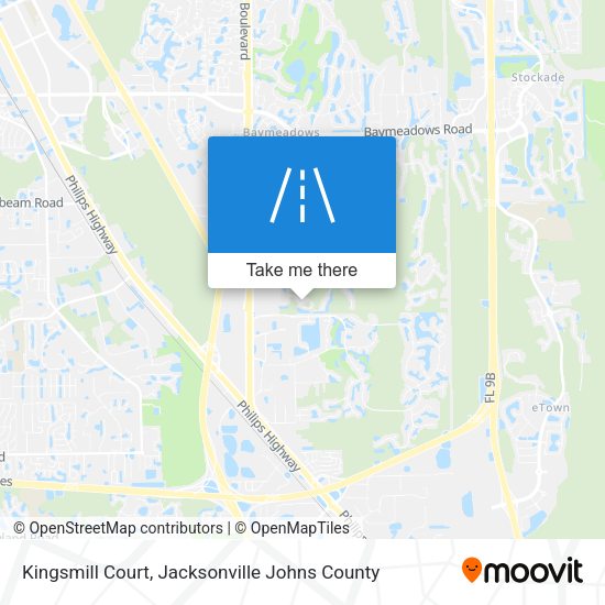 Kingsmill Court map