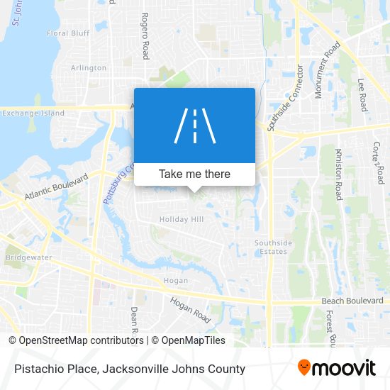 Pistachio Place map