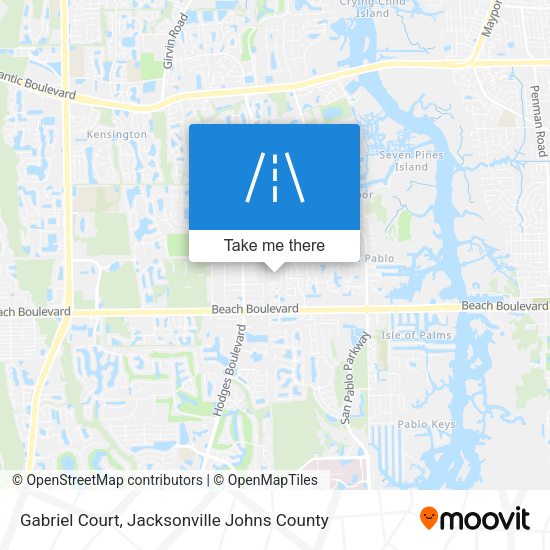 Gabriel Court map