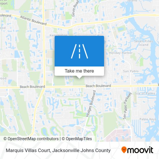 Mapa de Marquis Villas Court