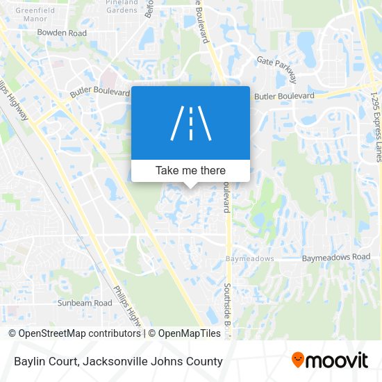 Baylin Court map