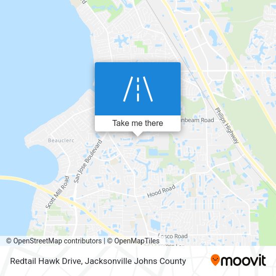 Mapa de Redtail Hawk Drive