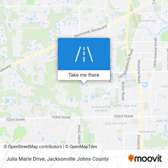 Julia Marie Drive map