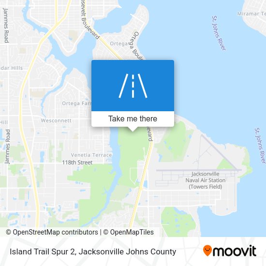 Mapa de Island Trail Spur 2