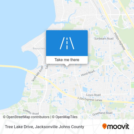 Mapa de Tree Lake Drive