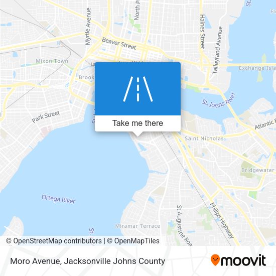 Moro Avenue map
