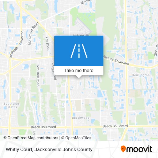 Whitly Court map