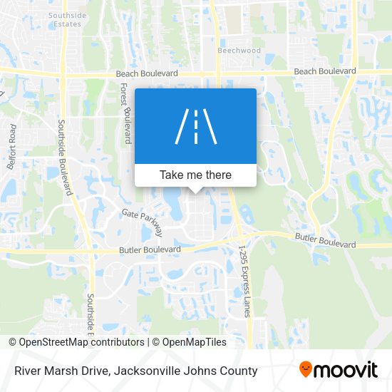 River Marsh Drive map