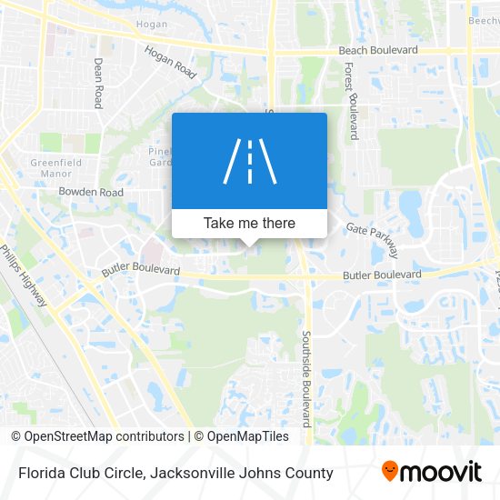 Mapa de Florida Club Circle