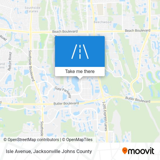 Mapa de Isle Avenue