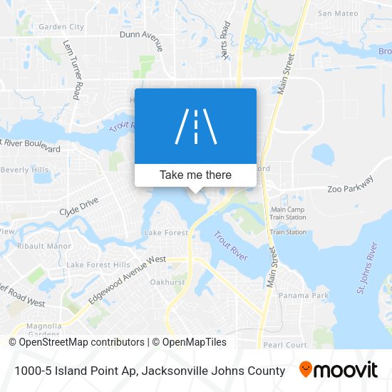 1000-5 Island Point Ap map