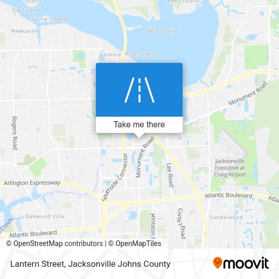 Lantern Street map