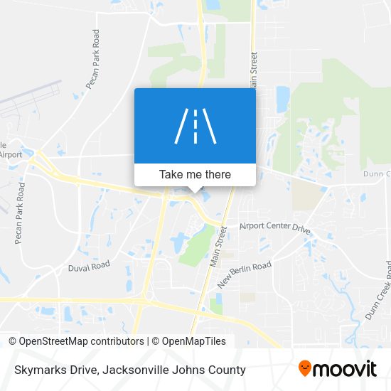Skymarks Drive map