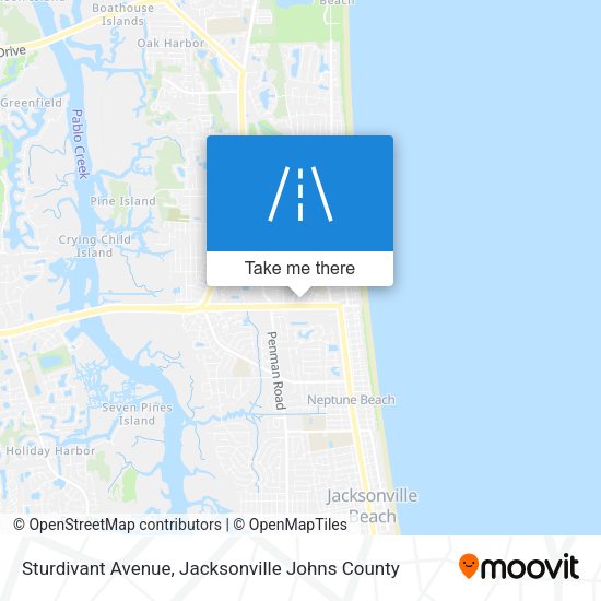 Sturdivant Avenue map