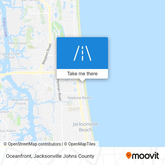 Oceanfront map