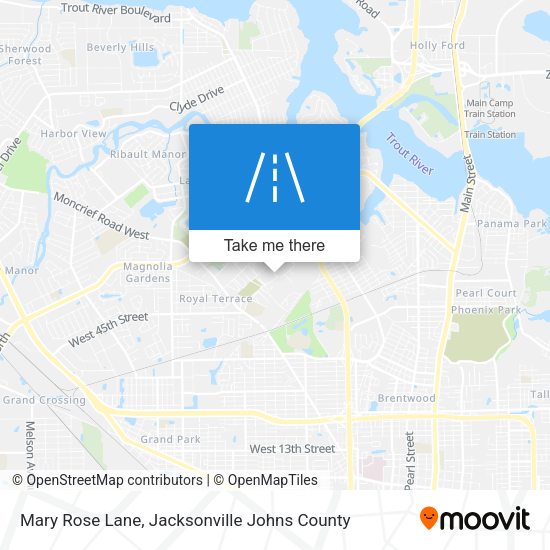 Mapa de Mary Rose Lane